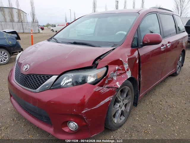 12611539 :رقم المزاد ، 5TDXK3DC7DS376244 vin ، 2013 Toyota Sienna Sport مزاد بيع