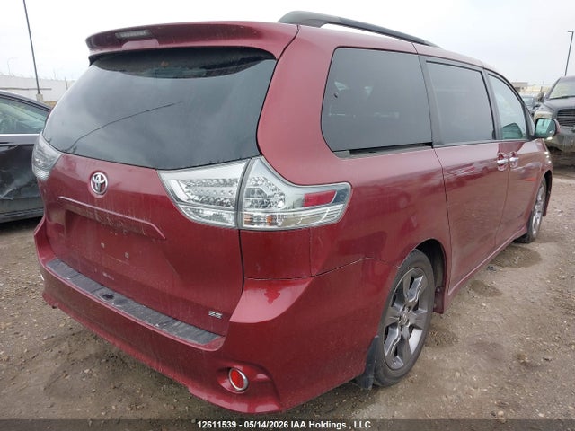 12611539 :رقم المزاد ، 5TDXK3DC7DS376244 vin ، 2013 Toyota Sienna Sport مزاد بيع