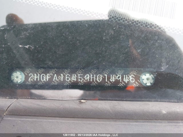 Aukcja sprzedaży 2009 Honda Civic Dx-g, vin: 2HGFA16459H014946, numer aukcji: 12611552