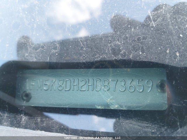 Продаж на аукціоні авто 2017 Ford Explorer Xlt, vin: 1FM5K8DH2HGB73659, номер лоту: 12611565