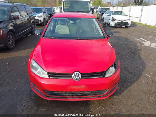 2017 Volkswagen Golf S/wolfsburg/se/sel მანქანა იყიდება აუქციონზე, vin: 3VW217AU7HM020574, აუქციონის ნომერი: 12611567