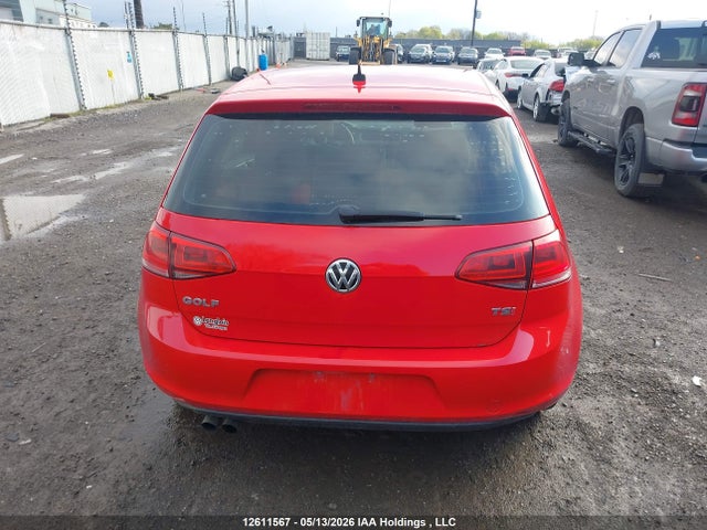 2017 Volkswagen Golf S/wolfsburg/se/sel მანქანა იყიდება აუქციონზე, vin: 3VW217AU7HM020574, აუქციონის ნომერი: 12611567