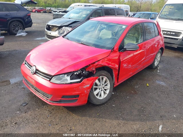 2017 Volkswagen Golf S/wolfsburg/se/sel მანქანა იყიდება აუქციონზე, vin: 3VW217AU7HM020574, აუქციონის ნომერი: 12611567