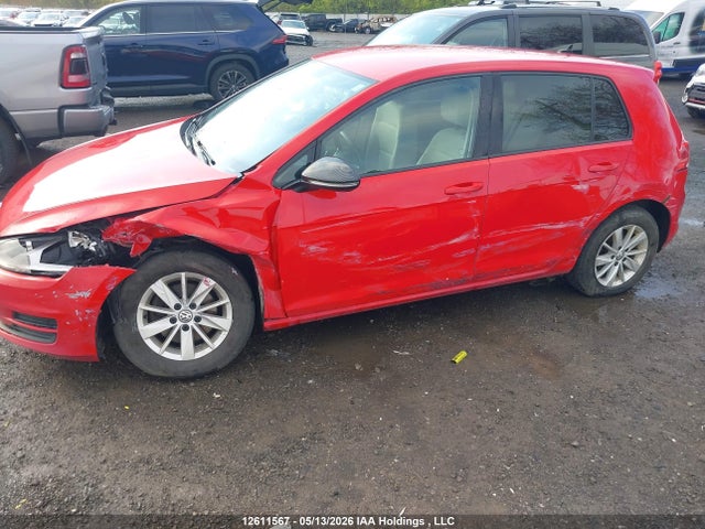2017 Volkswagen Golf S/wolfsburg/se/sel მანქანა იყიდება აუქციონზე, vin: 3VW217AU7HM020574, აუქციონის ნომერი: 12611567