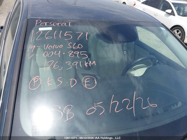 7JRA22TL5KG004895 Volvo S60 T6 Inscription