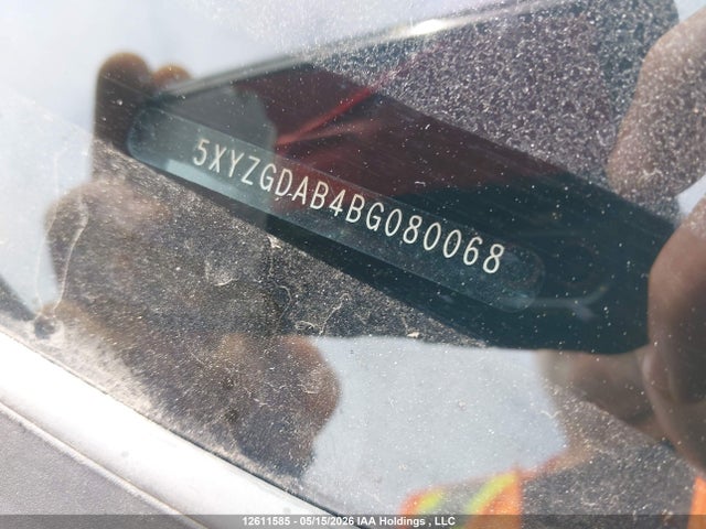 12611585 :رقم المزاد ، 5XYZGDAB4BG080068 vin ، 2011 Hyundai Santa Fe Gl 2.4 Premium مزاد بيع