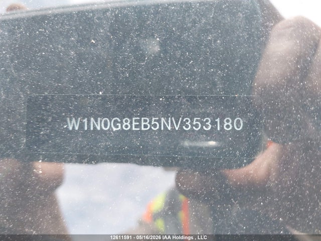 W1N0G8EB5NV353180 Mercedes-Benz Glc 300 4matic