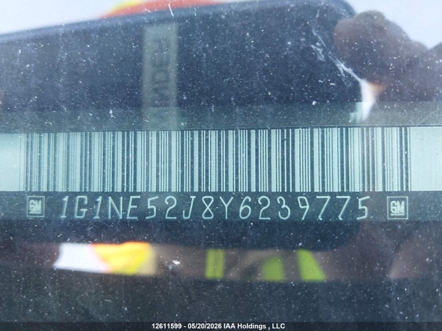 12611599 :رقم المزاد ، 1G1NE52J8Y6239775 vin ، 2000 Chevrolet Malibu Ls مزاد بيع
