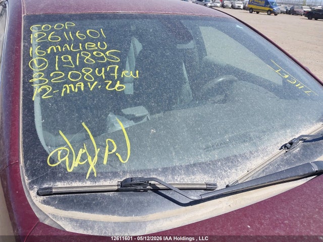 Aukcja sprzedaży 2016 Chevrolet Malibu Ls, vin: 1G1ZB5ST4GF191895, numer aukcji: 12611601