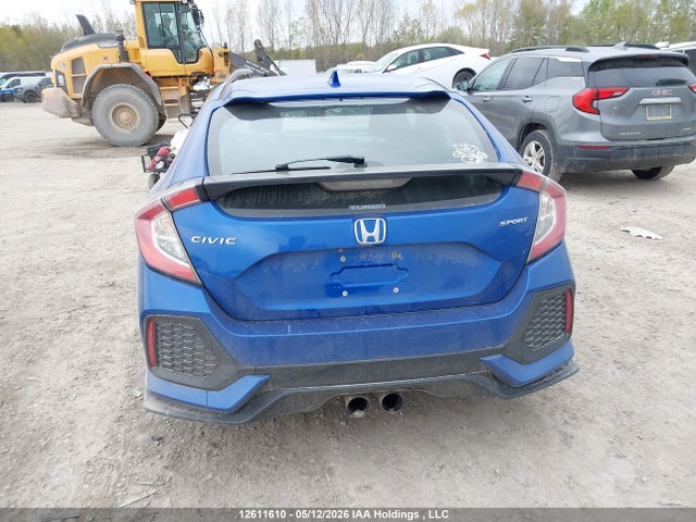 2018 Honda Civic Sport მანქანა იყიდება აუქციონზე, vin: SHHFK7G43JU304883, აუქციონის ნომერი: 12611610