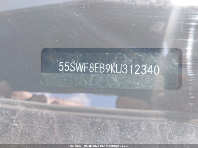 55SWF8EB9KU312340 Mercedes-Benz C 300 4matic