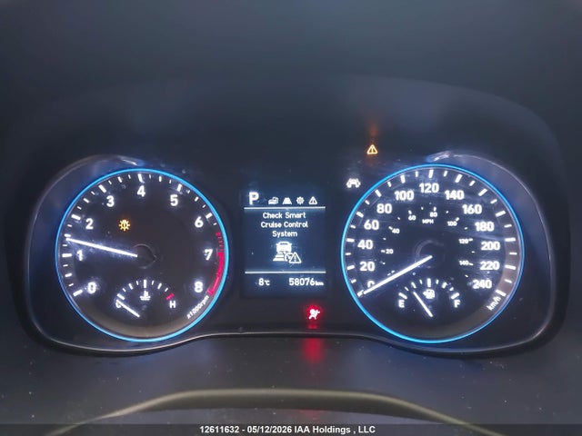 2020 Hyundai Kona Luxury Awd მანქანა იყიდება აუქციონზე, vin: KM8K6CAA7LU557593, აუქციონის ნომერი: 12611632