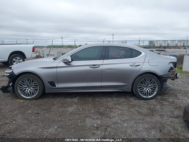 12611634 :رقم المزاد ، KMTG34TAXNU096495 vin ، 2022 Genesis G70 2.0t Advanced Awd مزاد بيع