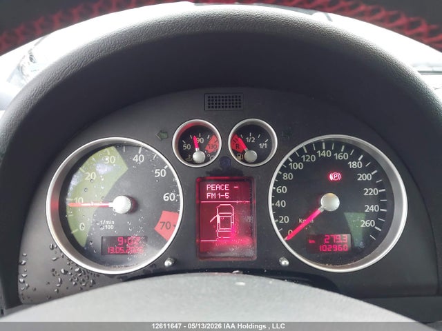 2000 Audi Tt მანქანა იყიდება აუქციონზე, vin: TRUTC28N2Y1001176, აუქციონის ნომერი: 12611647