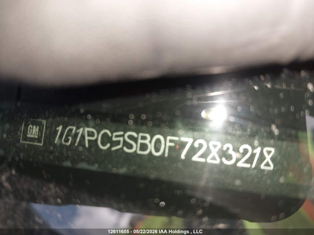 1G1PC5SB0F7283218 Chevrolet Cruze 1lt