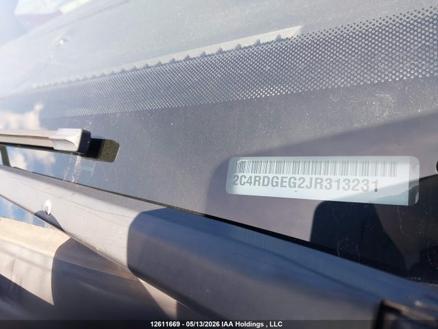 Aukcja sprzedaży 2018 Dodge Grand Caravan Gt, vin: 2C4RDGEG2JR313231, numer aukcji: 12611669