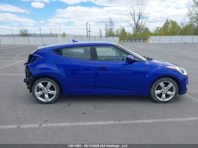 12611683 :رقم المزاد ، KMHTC6ADXDU090325 vin ، 2013 Hyundai Veloster مزاد بيع