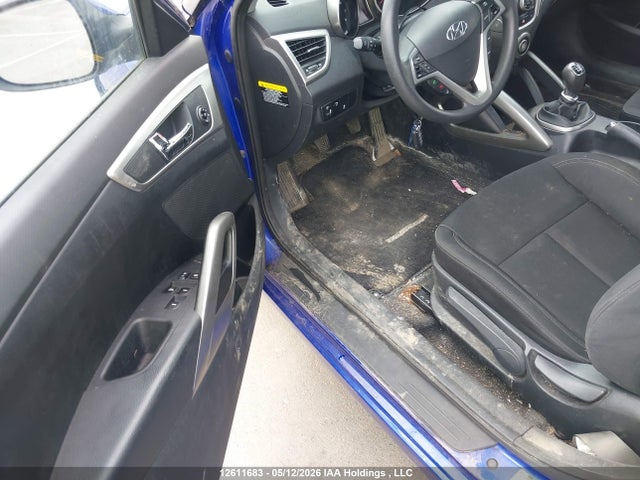 12611683 :رقم المزاد ، KMHTC6ADXDU090325 vin ، 2013 Hyundai Veloster مزاد بيع