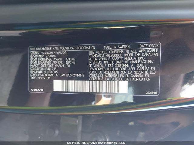 Volvo Xc90 B6 Core Bright Theme 2024 YV4062PK7R1176825 Image 9