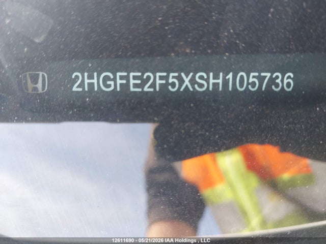 12611690 :رقم المزاد ، 2HGFE2F5XSH105736 vin ، 2025 Honda Civic مزاد بيع