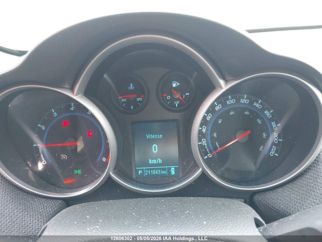 2012 Chevrolet Cruze Eco მანქანა იყიდება აუქციონზე, vin: 1G1PJ5SC7C7317570, აუქციონის ნომერი: 12606302