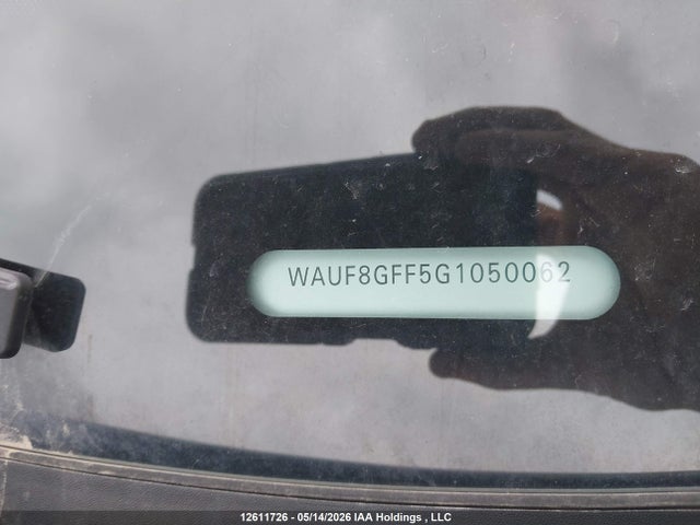 WAUF8GFF5G1050062 Audi A3 2.0t Technik