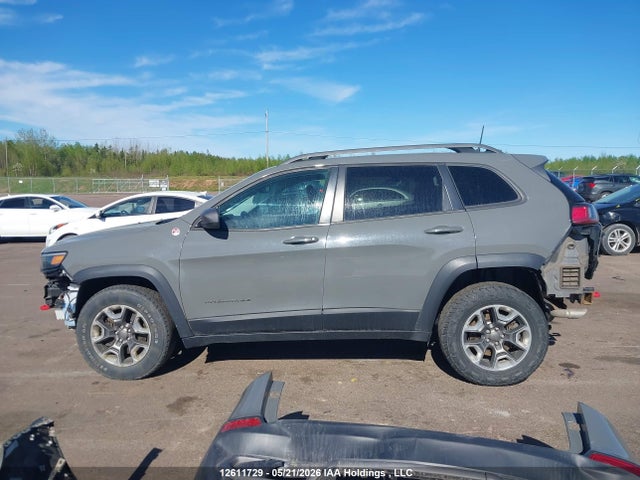 12611729 :رقم المزاد ، 1C4PJMBX5KD475619 vin ، 2019 Jeep Cherokee Trailhawk مزاد بيع