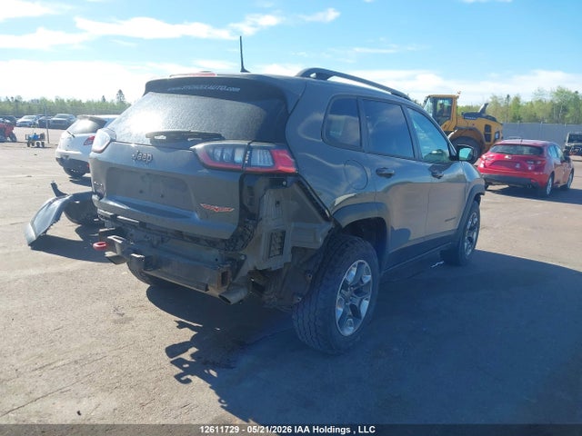 12611729 :رقم المزاد ، 1C4PJMBX5KD475619 vin ، 2019 Jeep Cherokee Trailhawk مزاد بيع