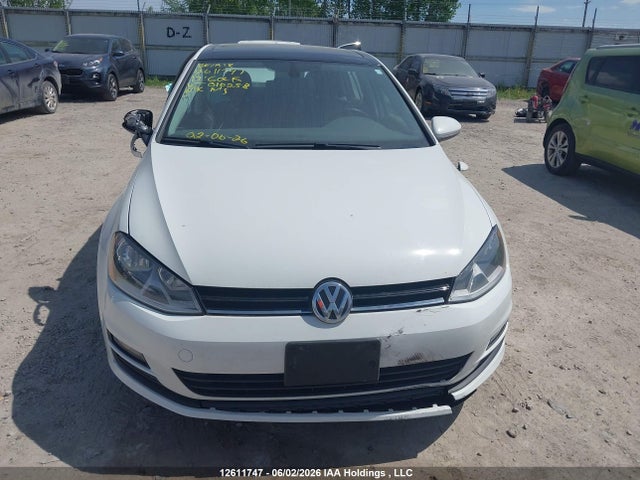 2017 Volkswagen Golf მანქანა იყიდება აუქციონზე, vin: 3VW217AU2HM010258, აუქციონის ნომერი: 12611747