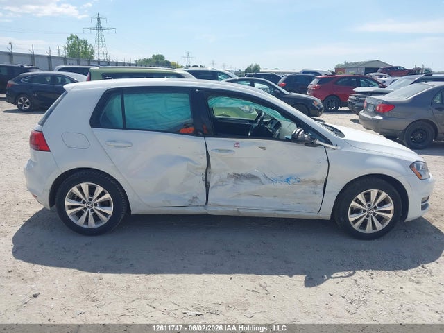 2017 Volkswagen Golf მანქანა იყიდება აუქციონზე, vin: 3VW217AU2HM010258, აუქციონის ნომერი: 12611747