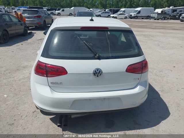2017 Volkswagen Golf მანქანა იყიდება აუქციონზე, vin: 3VW217AU2HM010258, აუქციონის ნომერი: 12611747