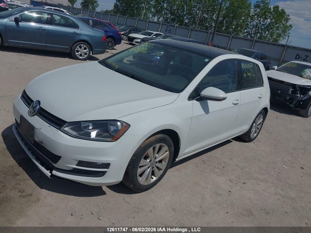 2017 Volkswagen Golf მანქანა იყიდება აუქციონზე, vin: 3VW217AU2HM010258, აუქციონის ნომერი: 12611747
