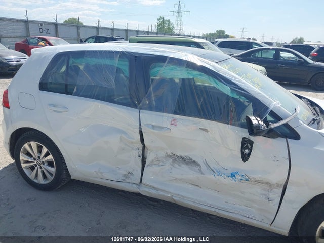 2017 Volkswagen Golf მანქანა იყიდება აუქციონზე, vin: 3VW217AU2HM010258, აუქციონის ნომერი: 12611747