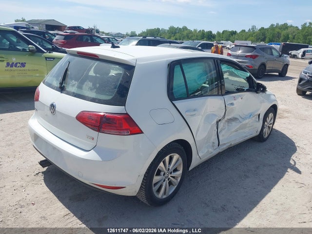2017 Volkswagen Golf მანქანა იყიდება აუქციონზე, vin: 3VW217AU2HM010258, აუქციონის ნომერი: 12611747