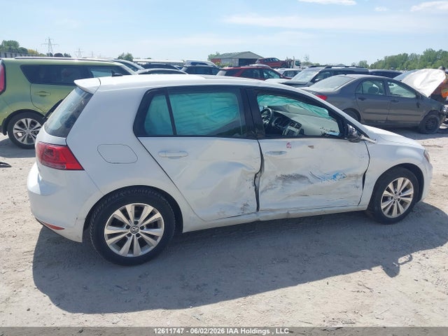 2017 Volkswagen Golf მანქანა იყიდება აუქციონზე, vin: 3VW217AU2HM010258, აუქციონის ნომერი: 12611747