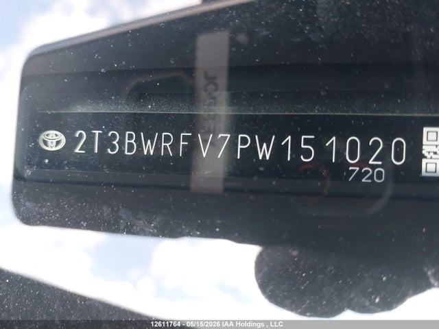 Aukcja sprzedaży 2023 Toyota Rav4 Le, vin: 2T3BWRFV7PW151020, numer aukcji: 12611764