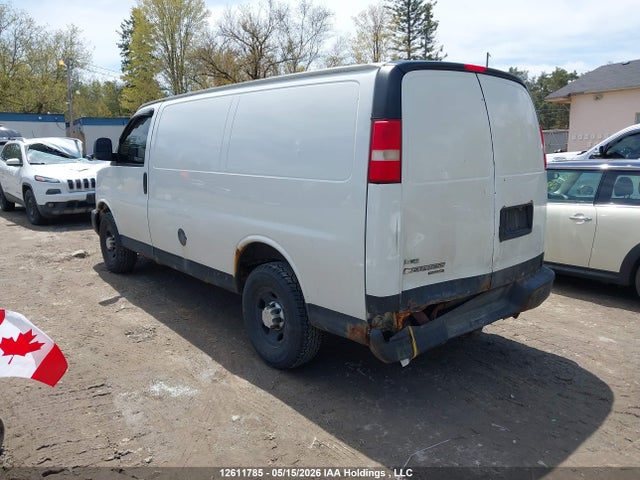 2011 Chevrolet Express 2500 Standard მანქანა იყიდება აუქციონზე, vin: 1GCWGFBA6B1155437, აუქციონის ნომერი: 12611785