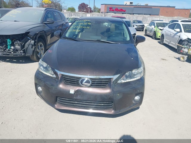 2011 Lexus Ct 200h მანქანა იყიდება აუქციონზე, vin: JTHKD5BH9B2043691, აუქციონის ნომერი: 12611801