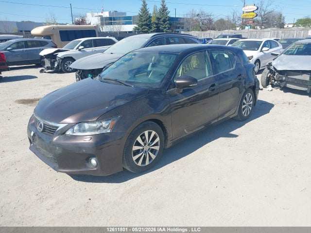 2011 Lexus Ct 200h მანქანა იყიდება აუქციონზე, vin: JTHKD5BH9B2043691, აუქციონის ნომერი: 12611801