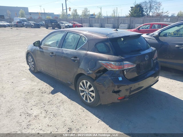 2011 Lexus Ct 200h მანქანა იყიდება აუქციონზე, vin: JTHKD5BH9B2043691, აუქციონის ნომერი: 12611801