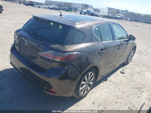 2011 Lexus Ct 200h მანქანა იყიდება აუქციონზე, vin: JTHKD5BH9B2043691, აუქციონის ნომერი: 12611801