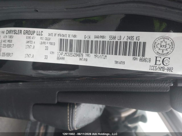 Jeep Cherokee Latitude 2014 1C4PJMCS2EW284879 Image 9