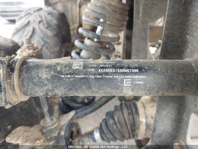 12611822 :رقم المزاد ، 4XASKE575SB607399 vin ، 2025 Polaris Sportsman 6x6 570 مزاد بيع