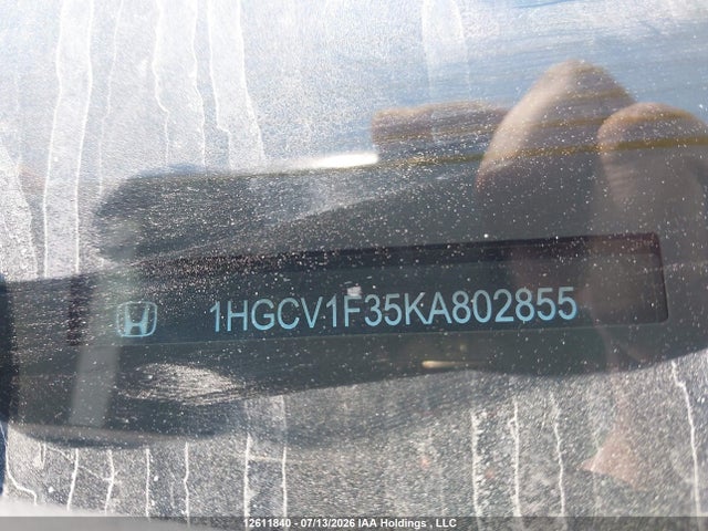 1HGCV1F35KA802855 Honda Accord Sport
