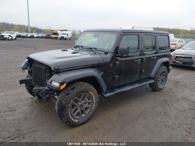 12611848 :رقم المزاد ، 1C4PJXDN5RW159262 vin ، 2024 Jeep Wrangler Sport مزاد بيع