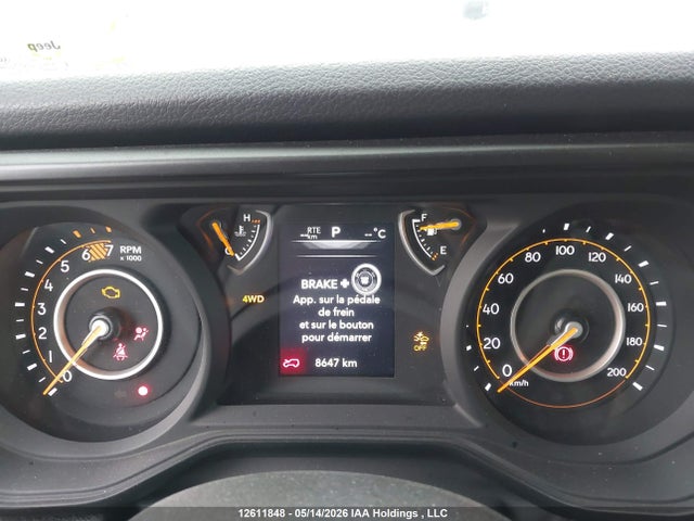12611848 :رقم المزاد ، 1C4PJXDN5RW159262 vin ، 2024 Jeep Wrangler Sport مزاد بيع