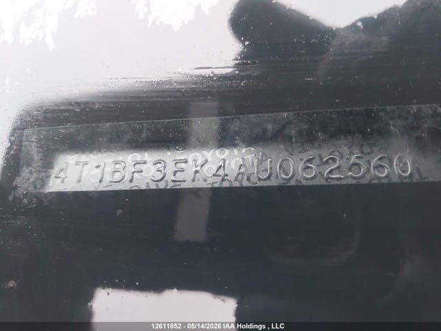 Aukcja sprzedaży 2010 Toyota Camry Le, vin: 4T1BF3EK4AU062560, numer aukcji: 12611852