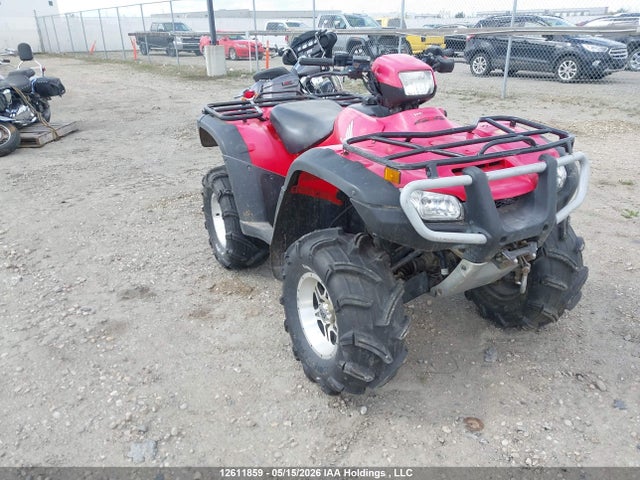 12611859 :رقم المزاد ، 1HFTE318074200650 vin ، 2007 Honda Trx500 Fe مزاد بيع