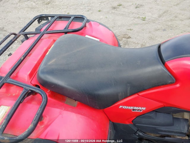 12611859 :رقم المزاد ، 1HFTE318074200650 vin ، 2007 Honda Trx500 Fe مزاد بيع