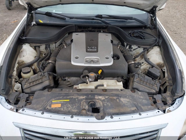 12611864 :رقم المزاد ، JN1CV6AR3AM460393 vin ، 2010 Infiniti G37x مزاد بيع